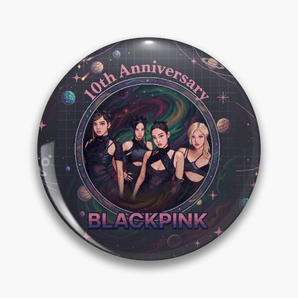 Item preview, blackpink10TH ANNIVERSARY pink designed and sold by Fatih Reis.