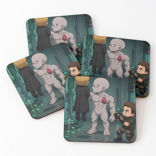 Item preview, Chibi Evil - Tirant vs Wesker and Chris designed and sold by linanerdyshop.