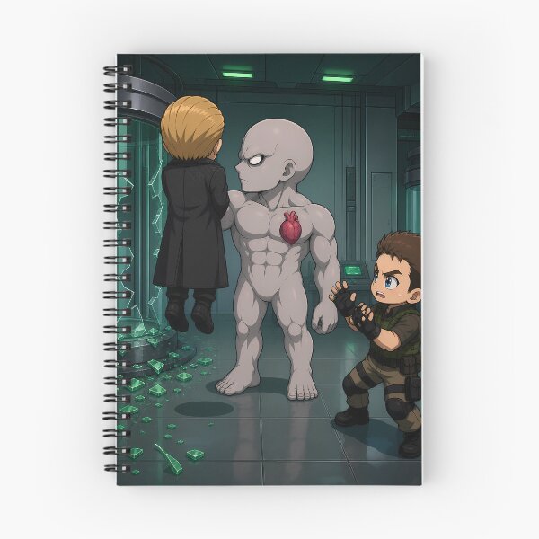Item preview, Chibi Evil - Tirant vs Wesker and Chris designed and sold by linanerdyshop.