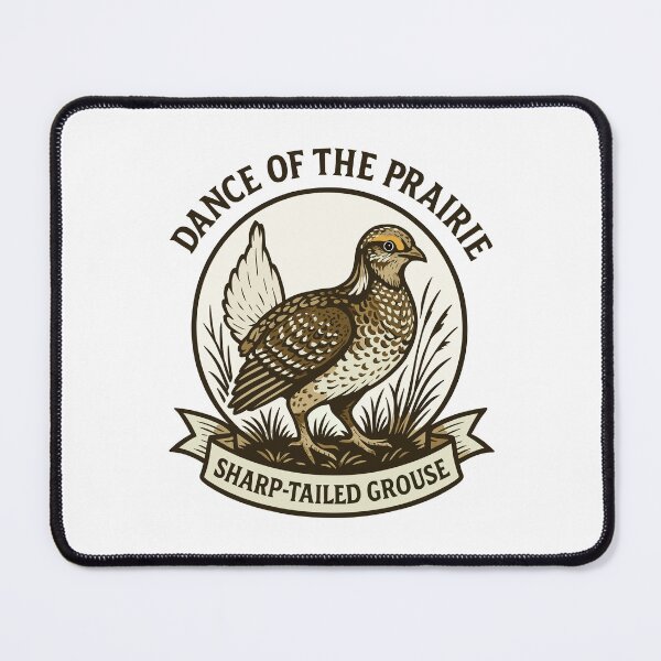 Item preview, Dance of the Prairie – Sharp-Tailed Grouse designed and sold by WildlifeInc.