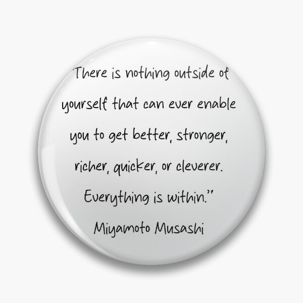 Item preview, Miyamoto Musashi Quotes designed and sold by 4ever-Undaunted.