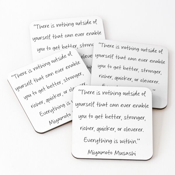 Item preview, Miyamoto Musashi Quotes designed and sold by 4ever-Undaunted.