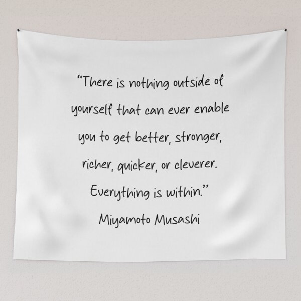 Item preview, Miyamoto Musashi Quotes designed and sold by 4ever-Undaunted.