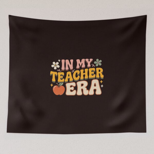 Item preview,  In My Teacher Era Retro Groovy Back To School Funny Gift designed and sold by Malaryk.