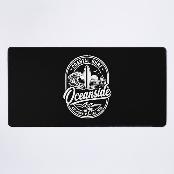 Item preview, Oceanside California Vintage Coastal Surf Beach Design designed and sold by CG Studio.