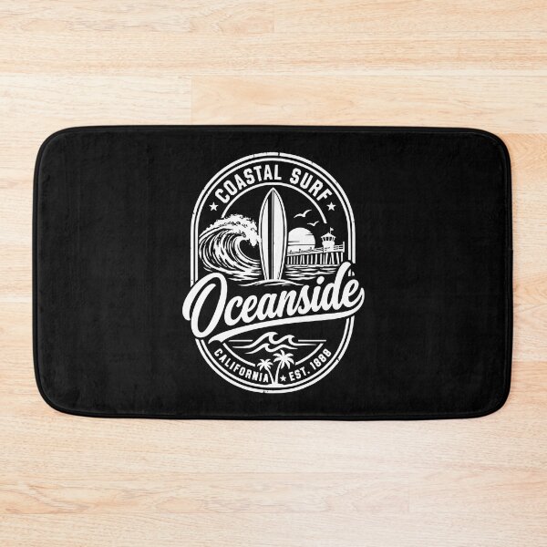 Item preview, Oceanside California Vintage Coastal Surf Beach Design designed and sold by CG Studio.