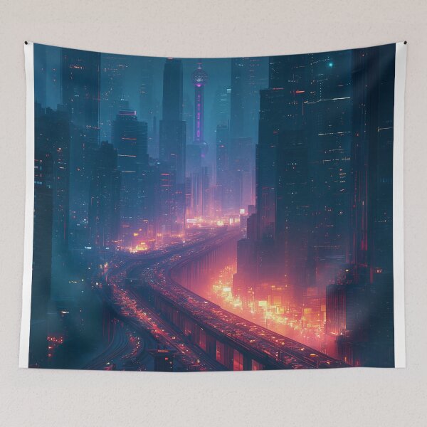 Item preview, The City That Never Reaches Tomorrow designed and sold by oanaunciuleanu.