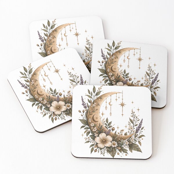 Item preview, Moonlit Botanical Mystic Garden designed and sold by Imagine Isso.