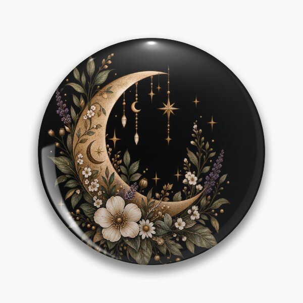 Item preview, Moonlit Botanical Mystic Garden designed and sold by Imagine Isso.