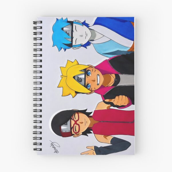 Item preview, Boruto, Sarada and Mitsuki designed and sold by Amanda-Drawing.