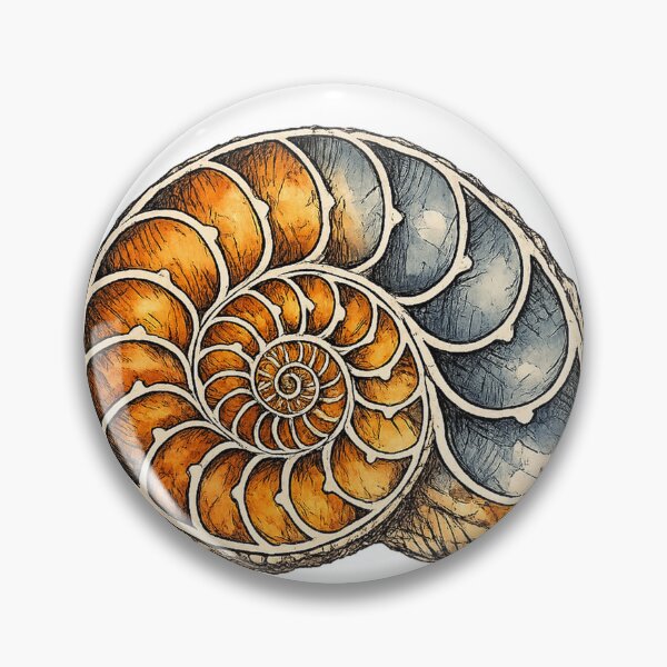 Item preview, Ammonite Fossil Spiral Naturalist Specimen Study designed and sold by eignvalue.