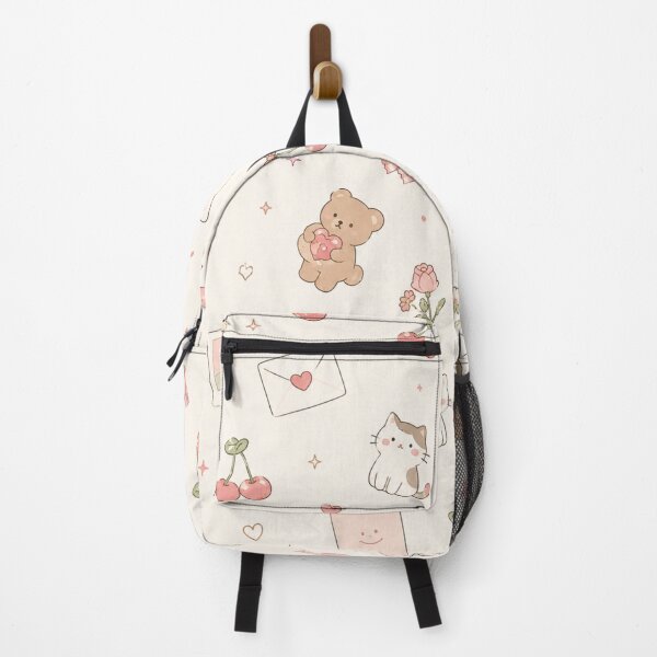 Item preview, Korean Cute Pastel Kawaii Pattern | Seoul-Inspired Bear, Bunny & Cherry Aesthetic designed and sold by Shruz.