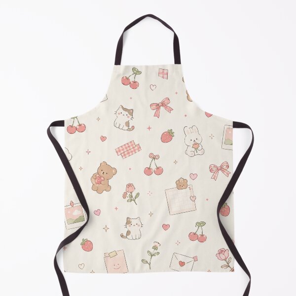 Item preview, Korean Cute Pastel Kawaii Pattern | Seoul-Inspired Bear, Bunny & Cherry Aesthetic designed and sold by Shruz.