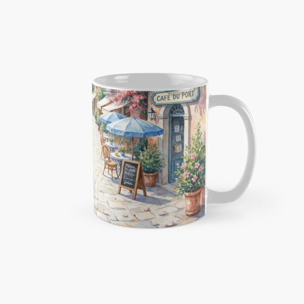 Item preview, Outdoor café,watercolor. designed and sold by elegantpaterns.