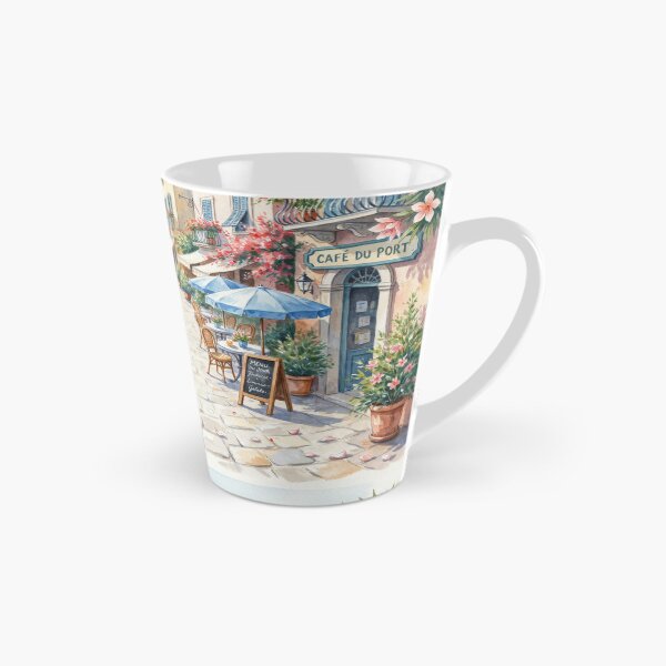 Item preview, Outdoor café,watercolor. designed and sold by elegantpaterns.