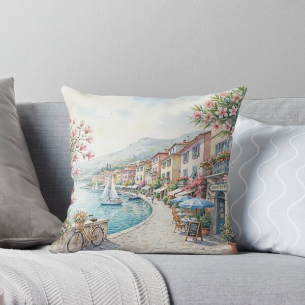 Item preview, Outdoor café,watercolor. designed and sold by elegantpaterns.
