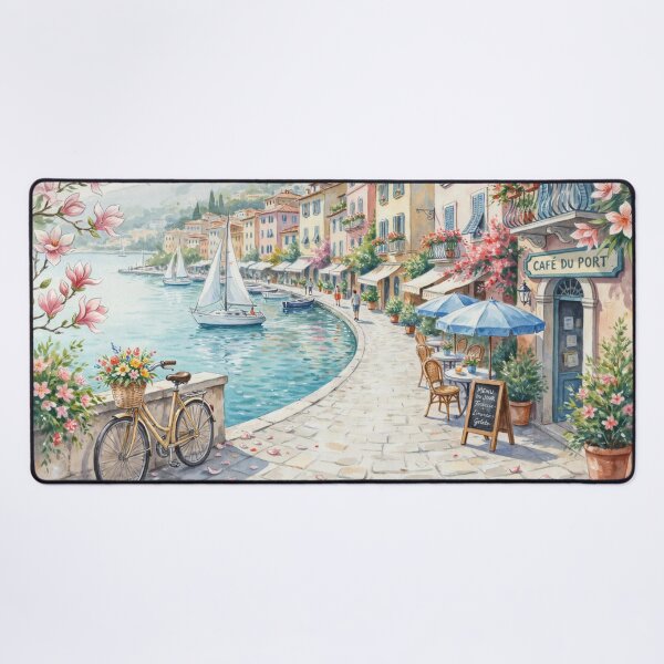 Item preview, Outdoor café,watercolor. designed and sold by elegantpaterns.