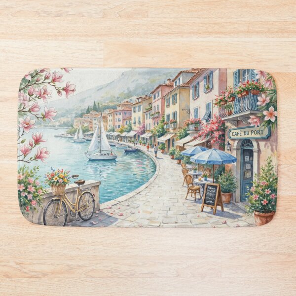 Item preview, Outdoor café,watercolor. designed and sold by elegantpaterns.