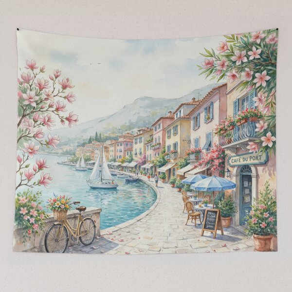 Item preview, Outdoor café,watercolor. designed and sold by elegantpaterns.
