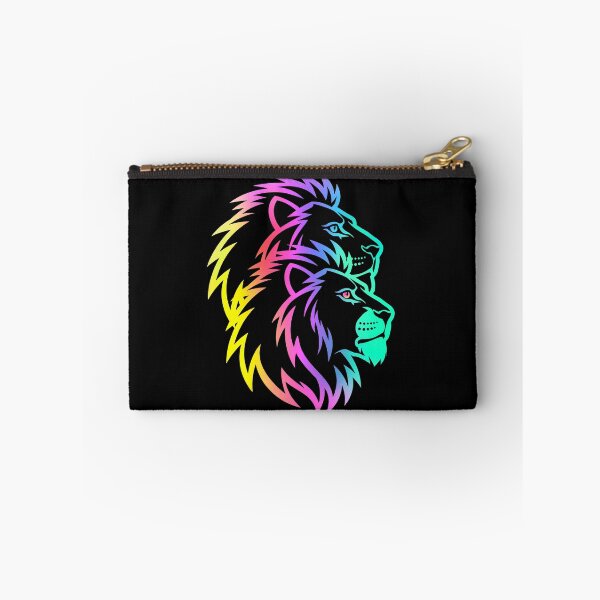 Item preview, Neon Lion Pride Rainbow Roar designed and sold by ExploreAura Studio.