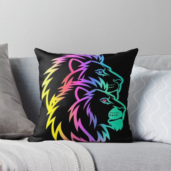 Item preview, Neon Lion Pride Rainbow Roar designed and sold by ExploreAura Studio.