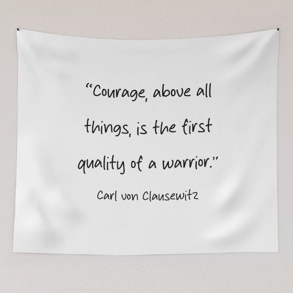 Item preview, Carl von Clausewitz Quotes designed and sold by 4ever-Undaunted.
