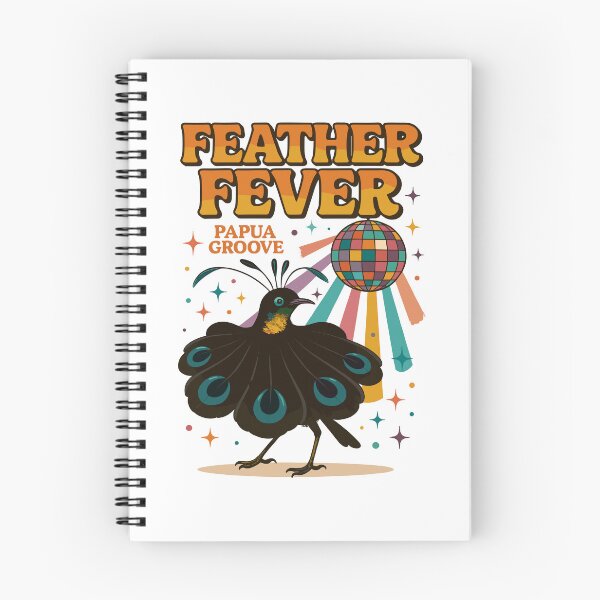Item preview, Feather Fever – Western Parotia Papua Groove Design designed and sold by WildlifeInc.