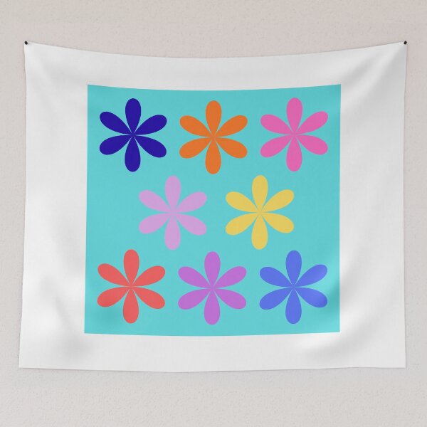 Item preview, Colorful flower art designed and sold by ollvigb.