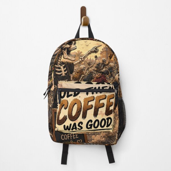 Item preview, Skeleton Coffee Rush at Mane & Vero designed and sold by Qenlo.