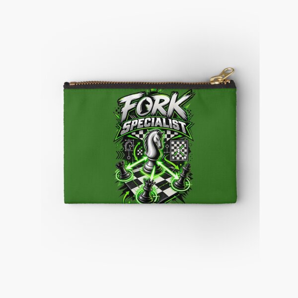 Item preview, Fork Specialist Tactical Chess Player designed and sold by KnightVibe.