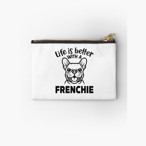 Item preview, Life Is Better With A Frenchie Typography Graphic designed and sold by interdesigner.