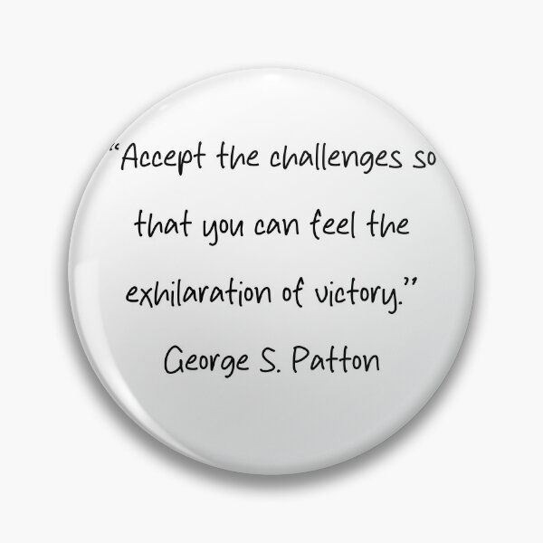 Item preview, George S. Patton Quotes designed and sold by 4ever-Undaunted.