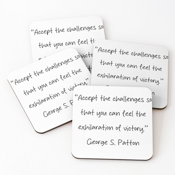 Item preview, George S. Patton Quotes designed and sold by 4ever-Undaunted.
