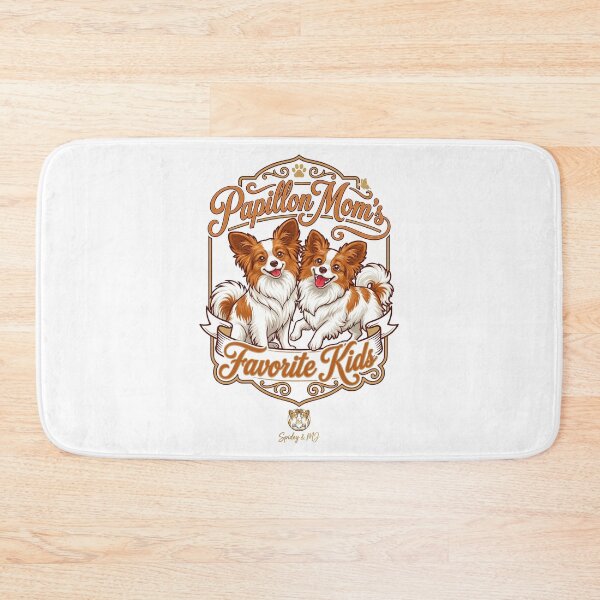 Item preview, Papillon People™ Papillon Mom's Favorite Kids Vintage Badge Crest Dog Art designed and sold by ACSBRANDS.
