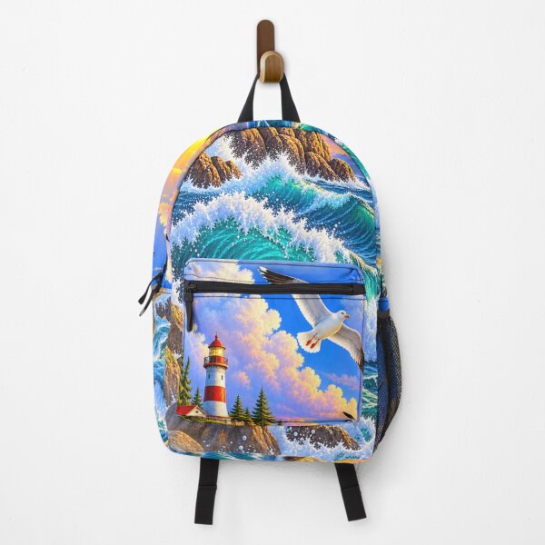Item preview, Majestic ocean waves at sunset designed and sold by urbanshop7.