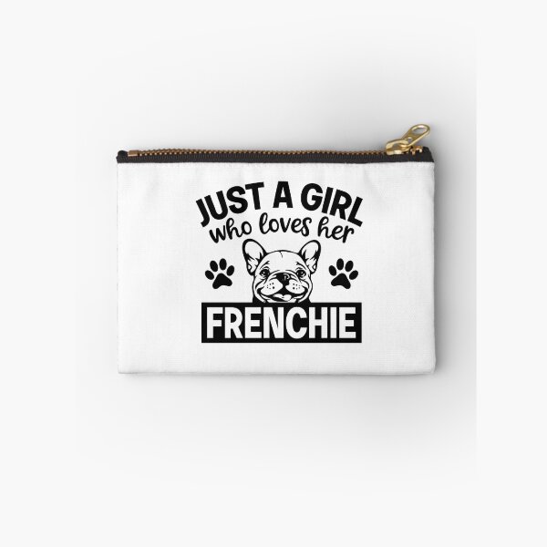 Item preview, Just A Girl Who Loves Her Frenchie Graphic designed and sold by interdesigner.