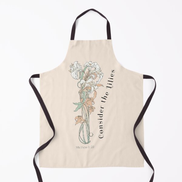 Item preview, Consider the Lilies Elegant Christian Floral Art designed and sold by Sachie's Studio.