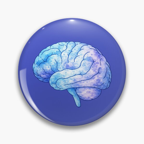 Artikelvorschau, Blaue Gehirnkunst entworfen und verkauft von The Migraine Enlightenment.