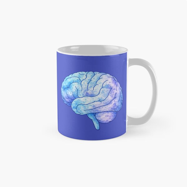 Artikelvorschau, Blaue Gehirnkunst entworfen und verkauft von The Migraine Enlightenment.
