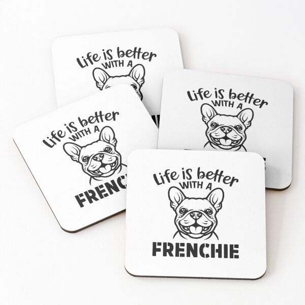 Item preview, Life Is Better With A Frenchie Dog designed and sold by interdesigner.