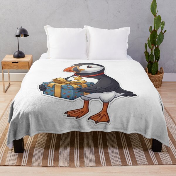 Item preview, Puffin christmas designed and sold by Konvero.
