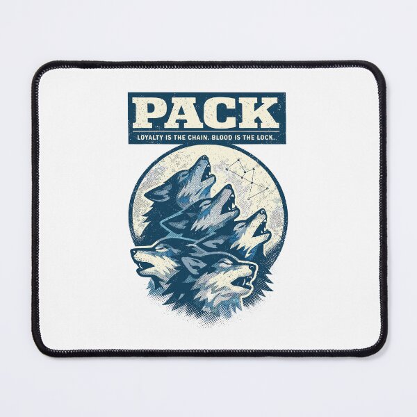 Item preview, Wolf Pack Loyalty Blood Bond Brotherhood designed and sold by WildlifeInc.