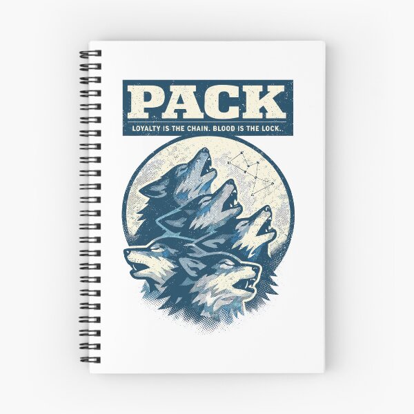Item preview, Wolf Pack Loyalty Blood Bond Brotherhood designed and sold by WildlifeInc.