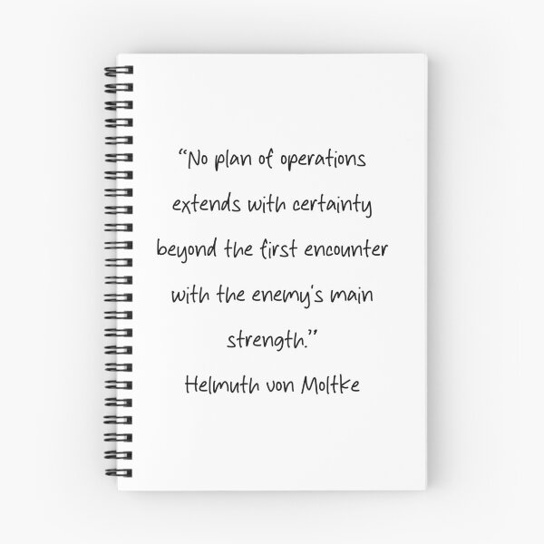 Item preview, Helmuth von Moltke Quotes designed and sold by 4ever-Undaunted.