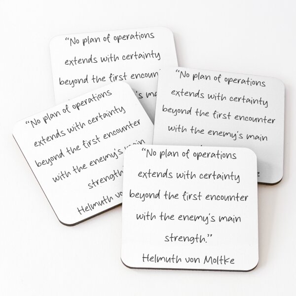 Item preview, Helmuth von Moltke Quotes designed and sold by 4ever-Undaunted.