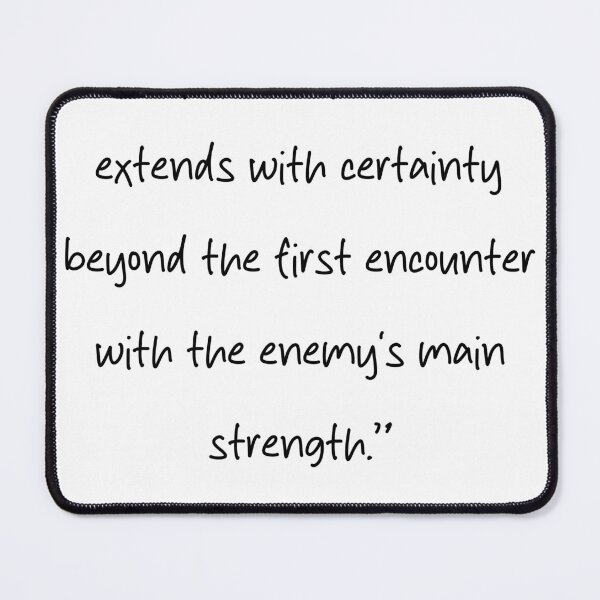 Item preview, Helmuth von Moltke Quotes designed and sold by 4ever-Undaunted.