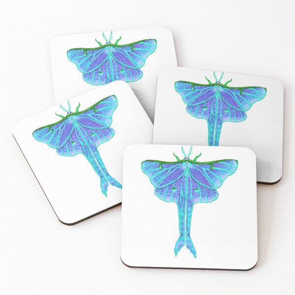 Item preview, Luna moth (blue) designed and sold by Nocmidl4.