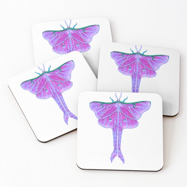 Item preview, Luna moth (violet) designed and sold by Nocmidl4.