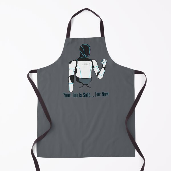 Item preview, "Your Job Is Safe... For Now" Optimus Robot | Funny AI Humor T-Shirt designed and sold by Fan Art Station .
