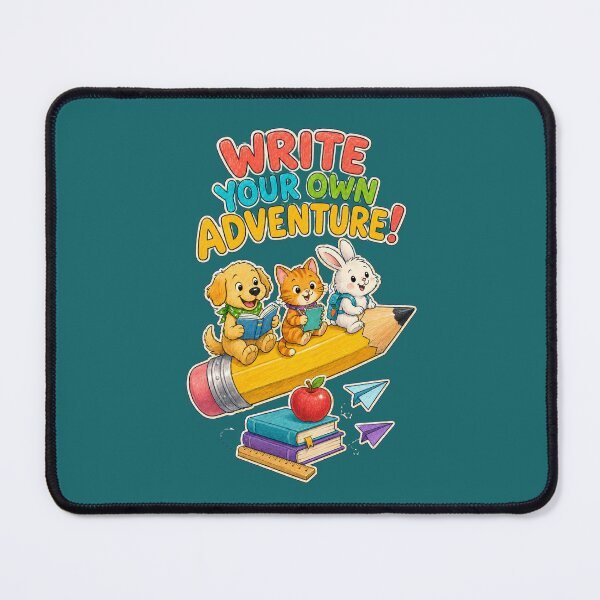 Item preview, Write Your Own Adventure – Cute School Animals designed and sold by NinaCreator.